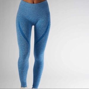 Gymshark original blue seamless full length size M